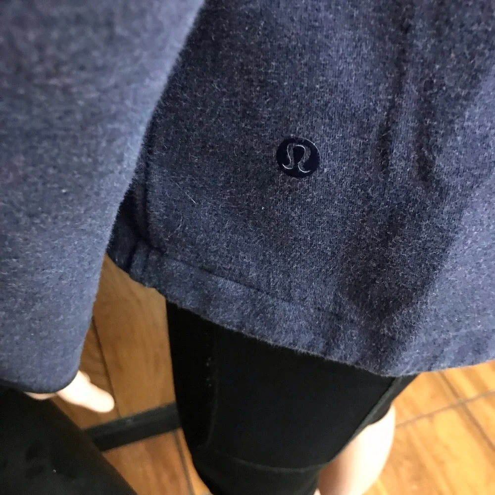 Lululemon" Insculpt Jacket- Heathered Deep Indigo / Deep Indigo- Size 4- - Picture 15 of 15